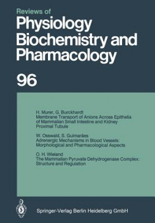 Kniha Reviews of Physiology, Biochemistry and Pharmacology, 1 R. H. Adrian