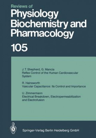 Kniha Reviews of Physiology, Biochemistry and Pharmacology, 1 J.T. Shepherd