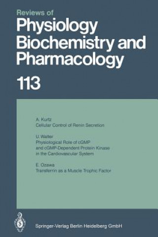 Carte Reviews of Physiology, Biochemistry and Pharmacology, 1 M. P. Blaustein