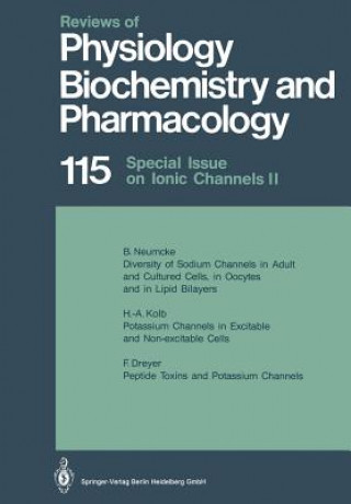 Książka Reviews of Physiology, Biochemistry and Pharmacology M. P. Blaustein