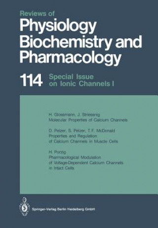 Książka Special Issue on Ionic Channels M. P. Blaustein