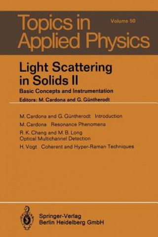 Buch Light Scattering in Solids II M. Cardona