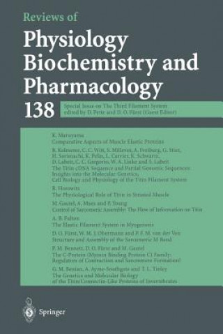 Książka Reviews of Physiology, Biochemistry and Pharmacology, 1 D. Fürst