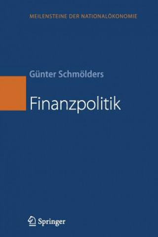 Könyv Finanzpolitik Günter Schmölders