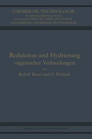 Buch Reduktion Und Hydrierung Organischer Verbindungen Rudolf Bauer