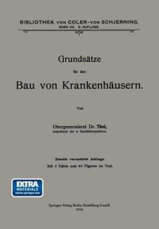 Kniha Grundsatze Fur Den Bau Von Krankenhausern Johannes Thel