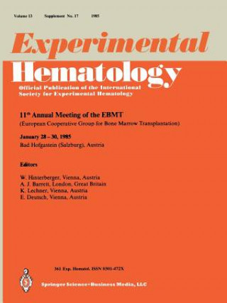 Könyv 11th Annual meeting of the EBMT W. Hinterberger