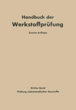 Kniha Die Prufung nichtmetallischer Baustoffe K. Alberti