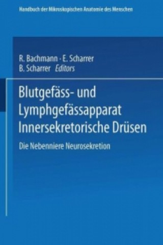 Book Blutgefass- und Lymphgefassapparat Innersekretorische Drusen R. Bachmann E. und B. Scharrer