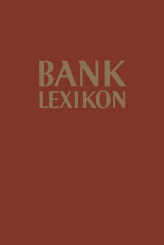 Książka Bank-Lexikon NA Müller