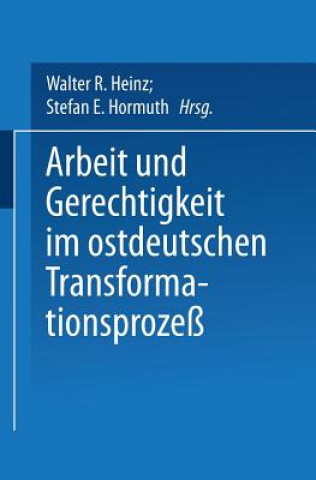 Книга Arbeit Und Gerechtigkeit Im Ostdeutschen Transformationsproze Walter Heinz