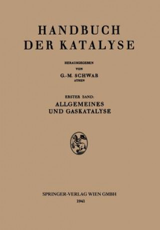 Kniha Allgemeines Und Gaskatalyse M. Bodenstein