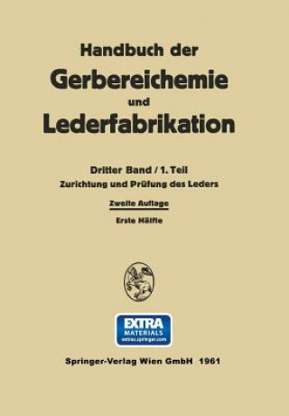 Kniha Zurichtung Und Prufung Des Leders W. Ackermann
