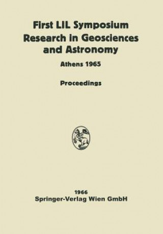 Carte Proceedings of the First Lunar International Laboratory (LIL) Symposium Research in Geosciences and Astronomy, 1 Frank J. Malina