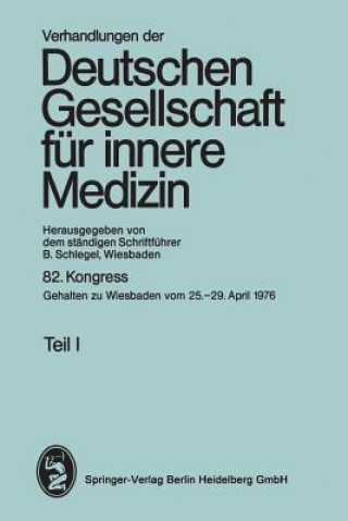 Książka 82. Kongre Professor Dr. B. Schlegel