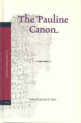 Könyv Pauline Canon Stanley E. Porter