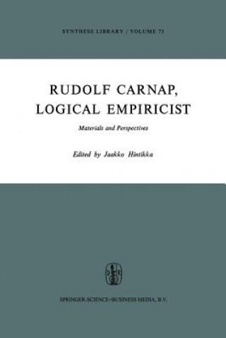Könyv Rudolf Carnap, Logical Empiricist Jaakko Hintikka
