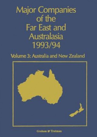 Könyv Major Companies of The Far East and Australasia 1993/94 Jennifer L. Carr