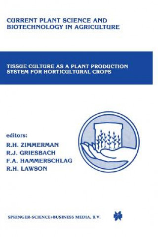 Carte Tissue culture as a plant production system for horticultural crops, 1 Richard H. Zimmerman