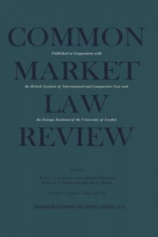 Книга Common Market Law Review Paul Kapteyn