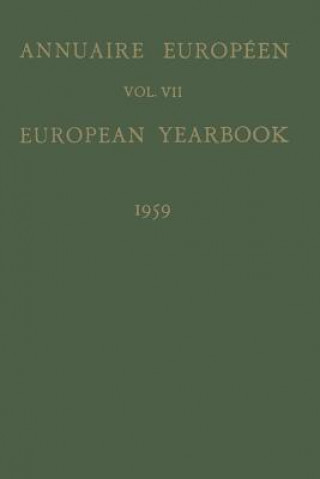 Книга Annuaire Europeen / European Yearbook B. Landheer