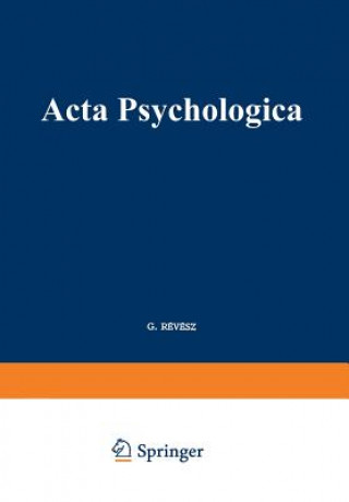 Book Acta Psychologica Maria C. Bos