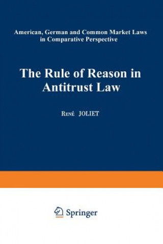 Kniha Rule of Reason in Antitrust Law René Joliet