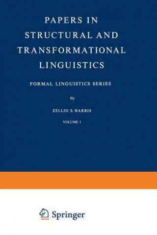 Kniha Papers in Structural and Transformational Linguistics Zellig S. Harris