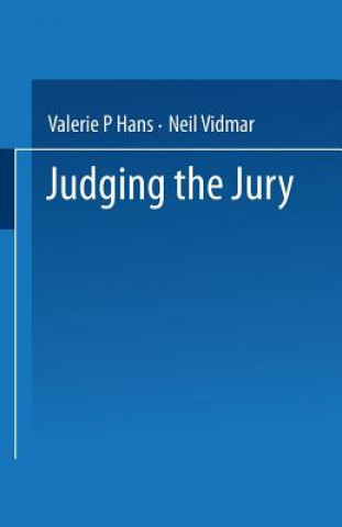 Livre Judging the Jury Valerie P. Hans