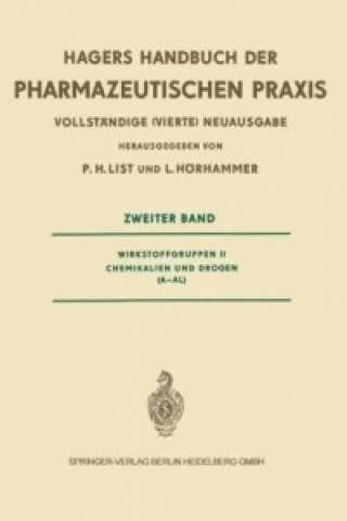 Carte Hagers Handbuch der Pharmazeutischen Praxis Hans Hermann Julius Hager