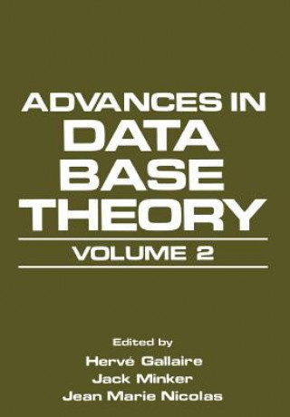 Knjiga Advances in Data Base Theory Hervé Gallaire