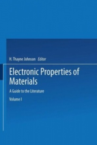 Carte Electronic Properties of Materials H. Thayne Johnson
