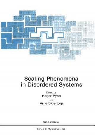 Libro Scaling Phenomena in Disordered Systems Roger Pynn