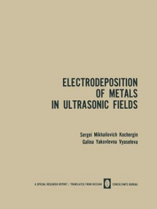 Kniha Electrodeposition of Metals in Ultrasonic Fields Sergei M. Kochergin