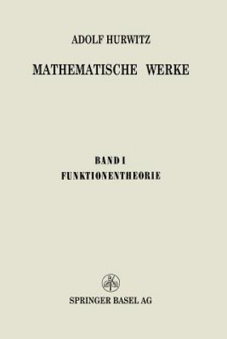 Carte Mathematische Werke Adolf Hurwitz