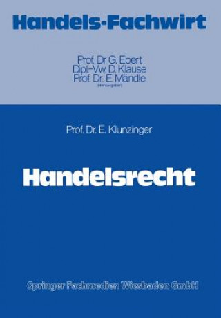 Könyv Handelsrecht Eugen Klunzinger