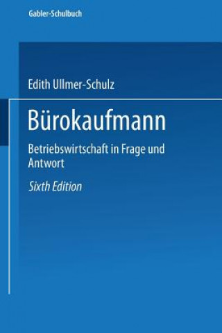 Könyv Burokaufmann Edith Ullmer-Schulz