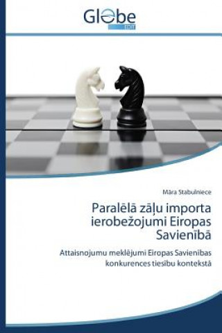 Kniha Paral L Z U Importa Ierobe Ojumi Eiropas Savien B M ra Stabulniece