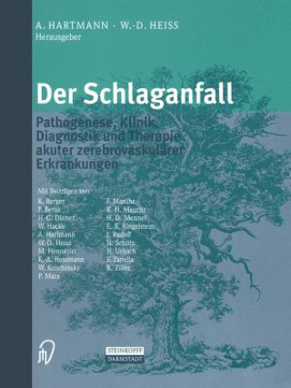 Kniha Der Schlaganfall, 1 A. Hartmann