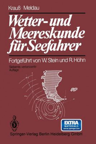 Kniha Wetter- Und Meereskunde Fur Seefahrer Joseph Krauß