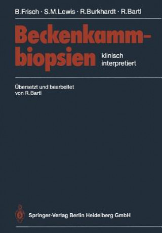 Książka Beckenkammbiopsien Bertha Frisch