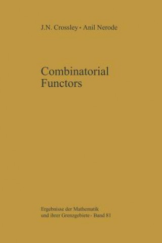 Książka Combinatorial Functors, 1 J.N. Crossley