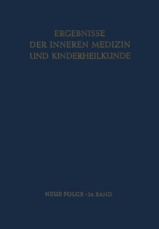 Kniha Ergebnisse Der Inneren Medizin Und Kinderheilkunde L. Heilmeyer