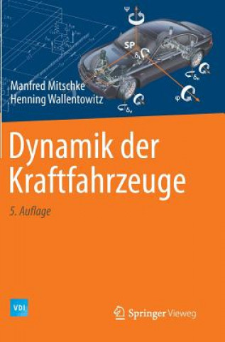 Kniha Dynamik Der Kraftfahrzeuge Manfred Mitschke