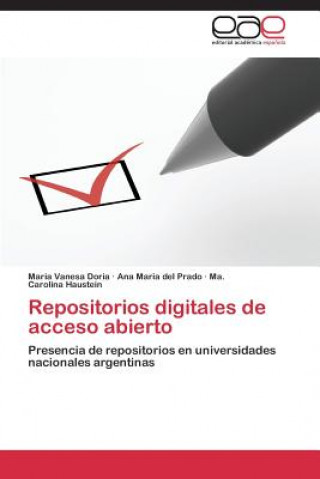 Libro Repositorios digitales de acceso abierto Maria Vanesa Doria