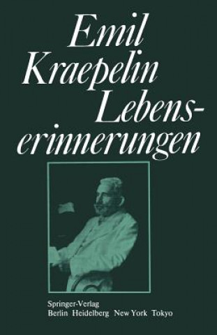 Buch Lebenserinnerungen E. Kraepelin