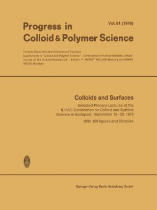 Kniha Colloids and Surfaces F. Horst Müller