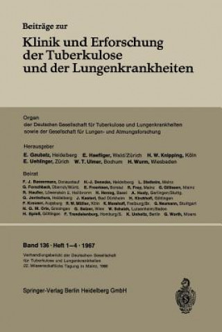 Book Verhandlungsbericht Der Deutschen Tuberkulose-Tagung 1966 