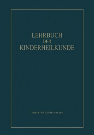 Knjiga Lehrbuch der Kinderheilkunde von Erich G. Rominger