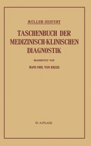 Libro Taschenbuch Der Medizinisch-Klinischen Diagnostik Friedrich Müller